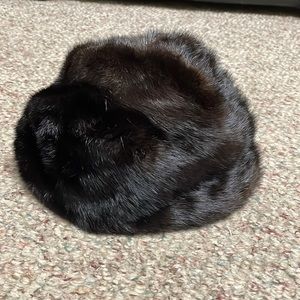 Vintage mink hat